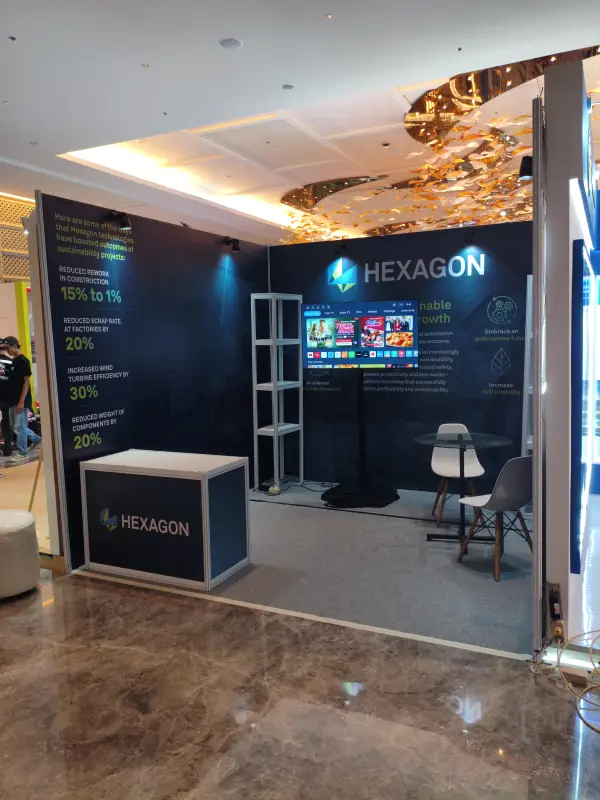BOOTH HEXAGON PADMA SEMARANG - Project Gallery Image