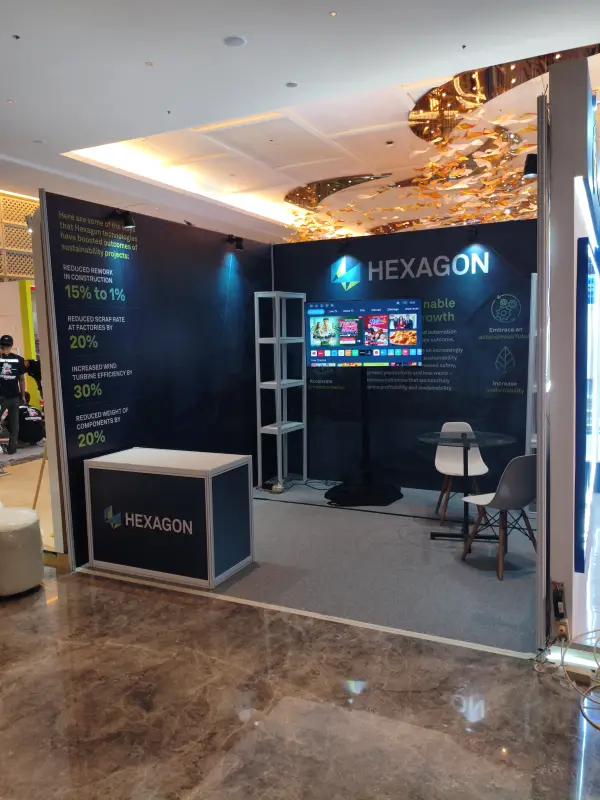 BOOTH HEXAGON PADMA SEMARANG - Project Gallery Image