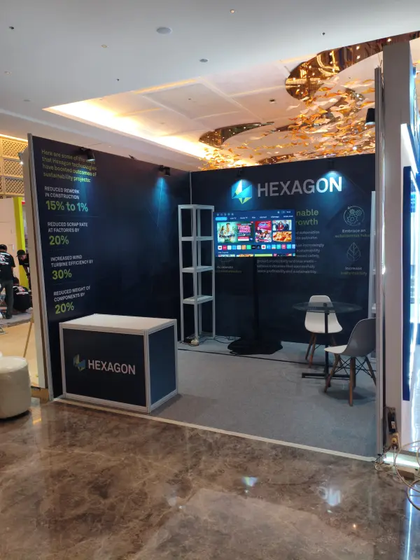 BOOTH HEXAGON PADMA SEMARANG - Project Gallery Image