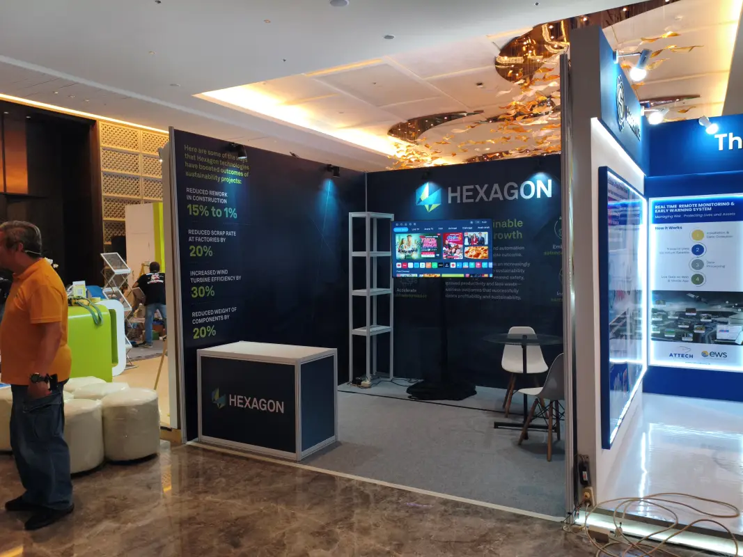 BOOTH HEXAGON PADMA SEMARANG - Project Gallery Image