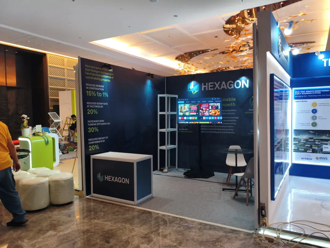 BOOTH HEXAGON PADMA SEMARANG - Project Gallery Image
