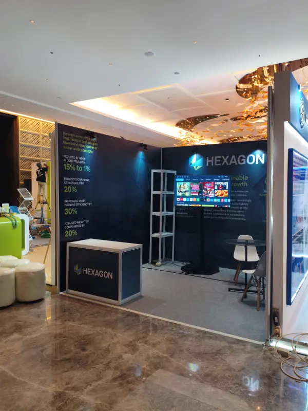BOOTH HEXAGON PADMA SEMARANG - Project Gallery Image