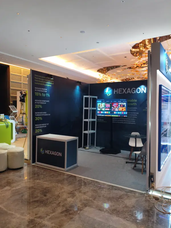 BOOTH HEXAGON PADMA SEMARANG - Project Gallery Image