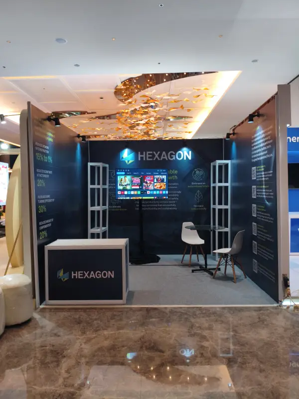 BOOTH HEXAGON PADMA SEMARANG - Project Gallery Image