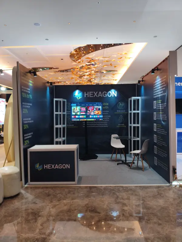 BOOTH HEXAGON PADMA SEMARANG - Project Gallery Image