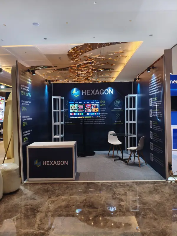 BOOTH HEXAGON PADMA SEMARANG - Project Gallery Image
