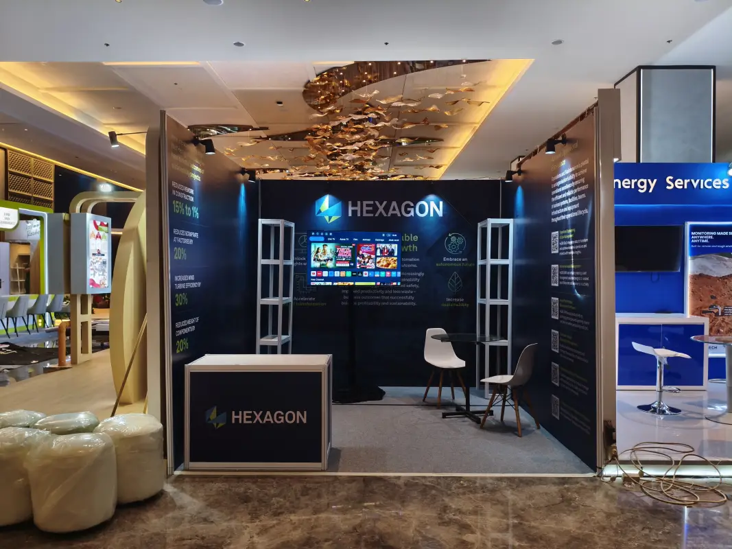 BOOTH HEXAGON PADMA SEMARANG - Project Gallery Image
